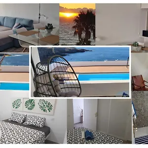 En Primera Linea De Mar Y Piscina - Azur - El Ancla - - Costa Adeje Appartamento Callao Salvaje
